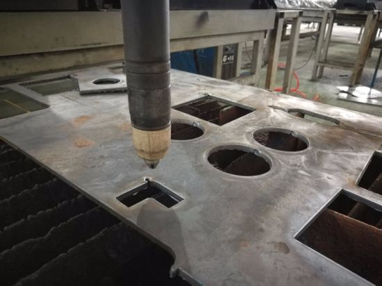 CNC automatikoa Altzairu herdoilgaitzezko kanalizazioa ebaketa makina Plasma ebaketa makina