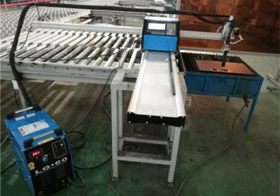 Gantry motako CNC plasma mahaiaren ebaketa Makina plasma cutter txinatar prezioa merkea